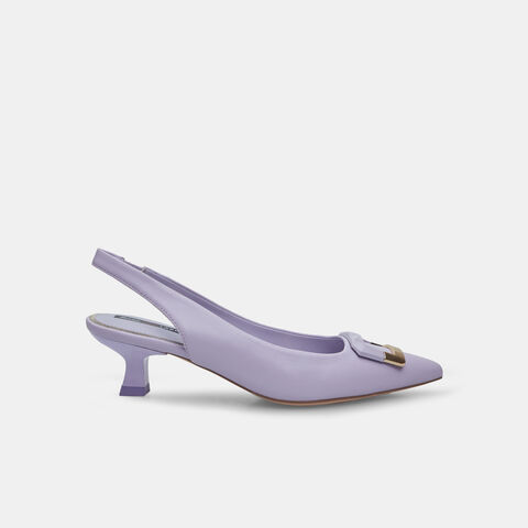 Zapatos Slingback para mujer Bata Red Label con tacón de 5 cm, Violeta Zapatos Slingback para mujer Bata Red Label con tacón de 5 cm, Violeta
